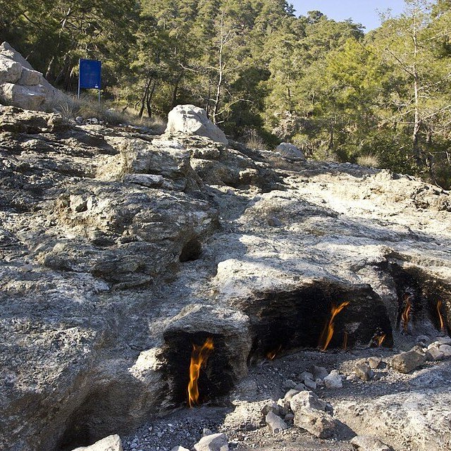Olympos und die ewigen Flammen der Chimaera